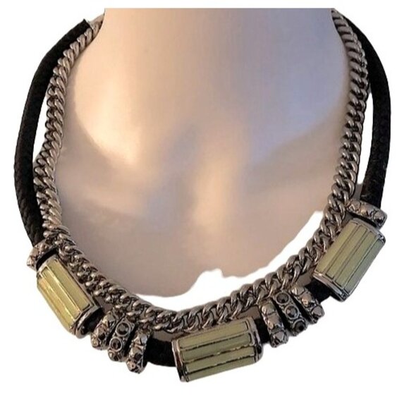 BEAUTIFUL LIA SOPHIA- STATEMENT GLAMINATOR NECKLACE - Picture 1 of 7